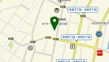 toto取扱 北見信用金庫紋別支店の地図画像