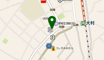 toto取扱 九州ひぜん信用金庫大村支店の地図画像