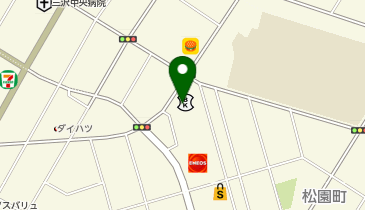 toto取扱 青い森信用金庫三沢支店の地図画像