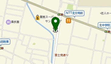 toto取扱 山梨信用金庫湯村支店の地図画像