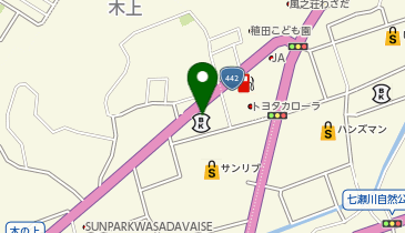 toto取扱 大分信用金庫 わさだ支店の地図画像