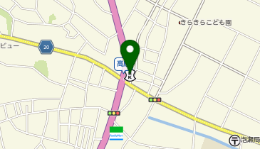 toto取扱 コザ信用金庫高原支店の地図画像