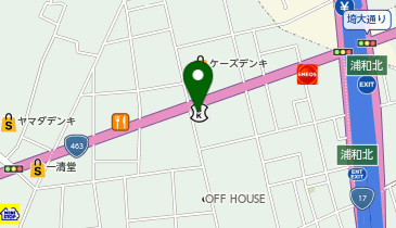 toto取扱 青木信用金庫埼大通支店の地図画像