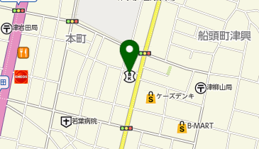 toto取扱 桑名三重信用金庫津支店の地図画像