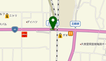 GiGO会津若松の地図画像