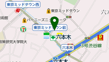 六本木マテリオの地図画像