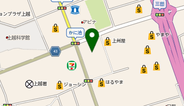 アピナ上越インター店の地図画像
