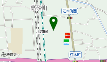 群馬レジャーランド高崎駅東口店の地図画像