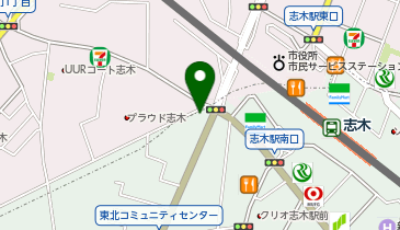 Dining Bar Targetの地図画像