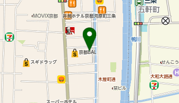 BAR 夜遊(yoasobi)の地図画像