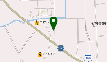 くろぶちめがねの地図画像