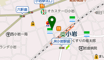 UP小岩の地図画像