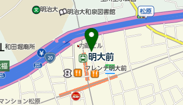 DartsBar KUNIの地図画像