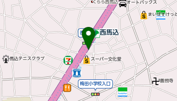 PAPA's BARの地図画像