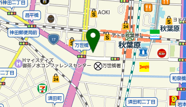 ビアポンバーGROVE秋葉原店の地図画像