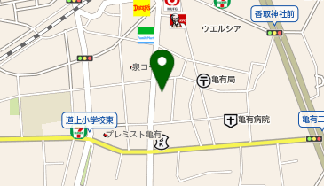 ガチャガチャの地図画像