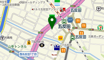 ビアポンバーGROVE五反田suqadの地図画像