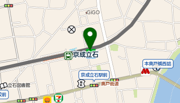 立石の遊びBAR ONEの地図画像