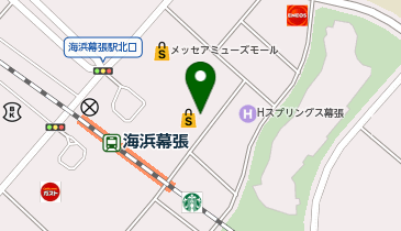 UP海浜幕張の地図画像