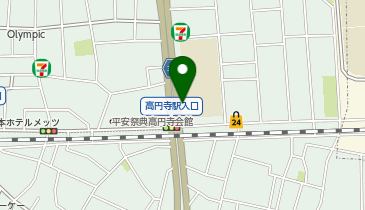ダーツバーK IIの地図画像