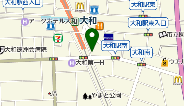 Area zeroの地図画像