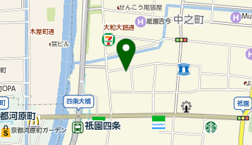 3Peace 祇園の地図画像