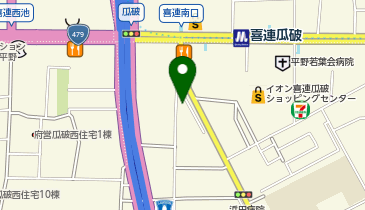 Allergieの地図画像