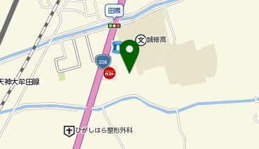 自遊空間 大牟田店の地図画像