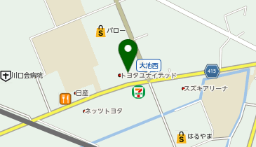 快活CLUB 掛川店の地図画像
