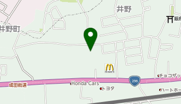 快活CLUB 佐倉志津店の地図画像