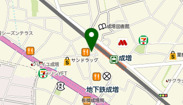 Smart Darts 成増駅南口店の地図画像