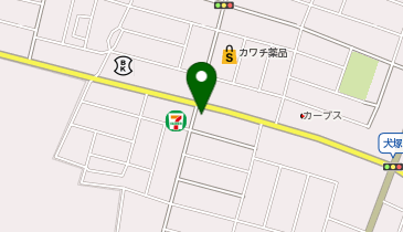 コート・ダジュール 小山店の地図画像