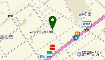 快活CLUB 26号泉佐野店の地図画像