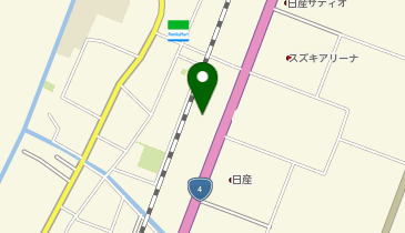 快活CLUB4号名取店の地図画像