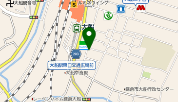 Smart Darts 大船駅東口店の地図画像