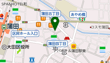 Blue Roomの地図画像