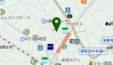JACK 町田店の地図画像