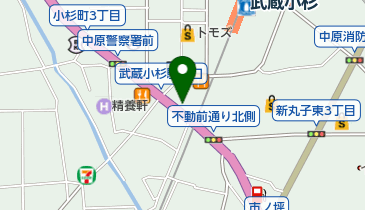 JACK 武蔵小杉店の地図画像