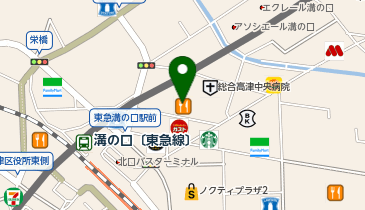 JACK 溝の口店の地図画像