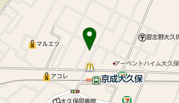 プール&ダーツ トリガー 大久保店の地図画像