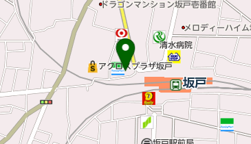 ポイント坂戸駅前店の地図画像