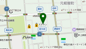 Darts Dining ensembullの地図画像