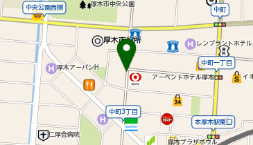 ヲタバー アニマリウムの地図画像