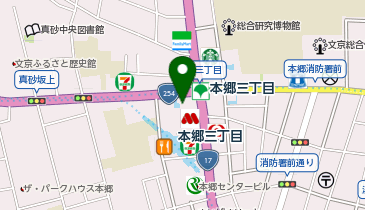 LEGALISS本郷の地図画像