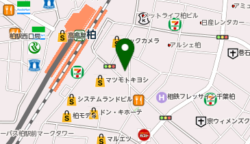 アミューズメントバー D.P.S 柏店の地図画像