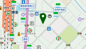 アミューズメントバー D.P.S 博多店の地図画像