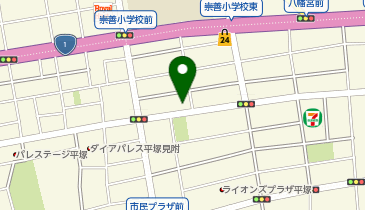 Darts Bar Roomの地図画像