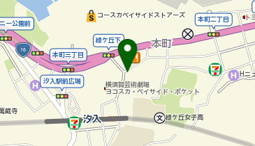 The Barrack Yokosukaの地図画像