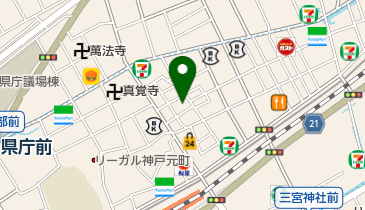 Amusement&Darts noegleの地図画像