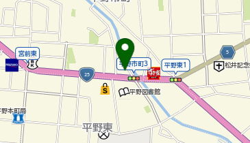 simulation golf LEONの地図画像